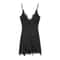 Women Lace Trim Cami Dress, Sleeveless Deep V Neck, Sexy Fashionable Chic Outfit for Stylish Women