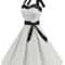 Women Polka Dot Print Summer Dress Sexy Retro White Halter Vintage Robe Femme Pin Up Rockabilly Par 1