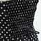 Women Polka Dot Print Summer Dress Sexy Retro White Halter Vintage Robe Femme Pin Up Rockabilly Par 5