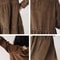 Casual Dresses Fashion Female Vestidos, Long Sleeve A-line Autumn Winter Corduroy Dress