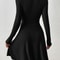 Short Bag Hip Little Black Dress, Sheath Dress Waist Slimming Inside for a Sleek Look