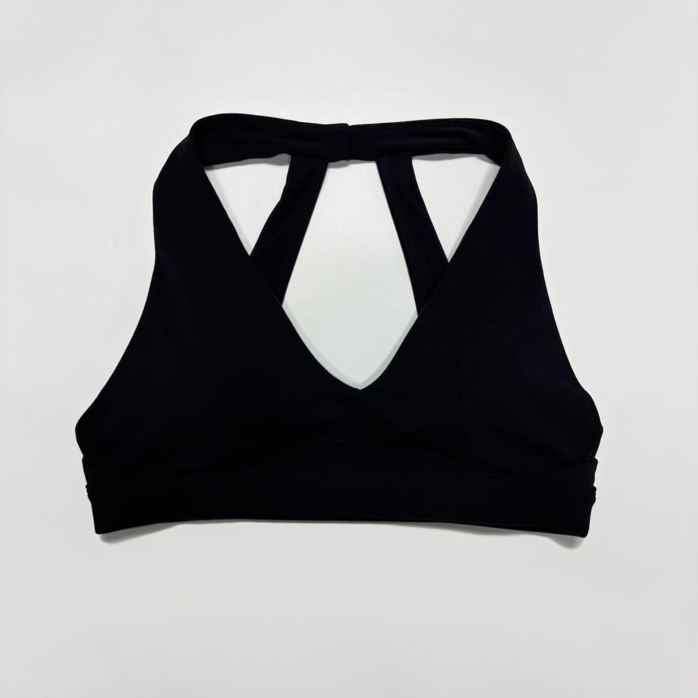FlexLift Womens Shockproof Sports Bra With Open Back For Yoga Running Gym Workouts 8