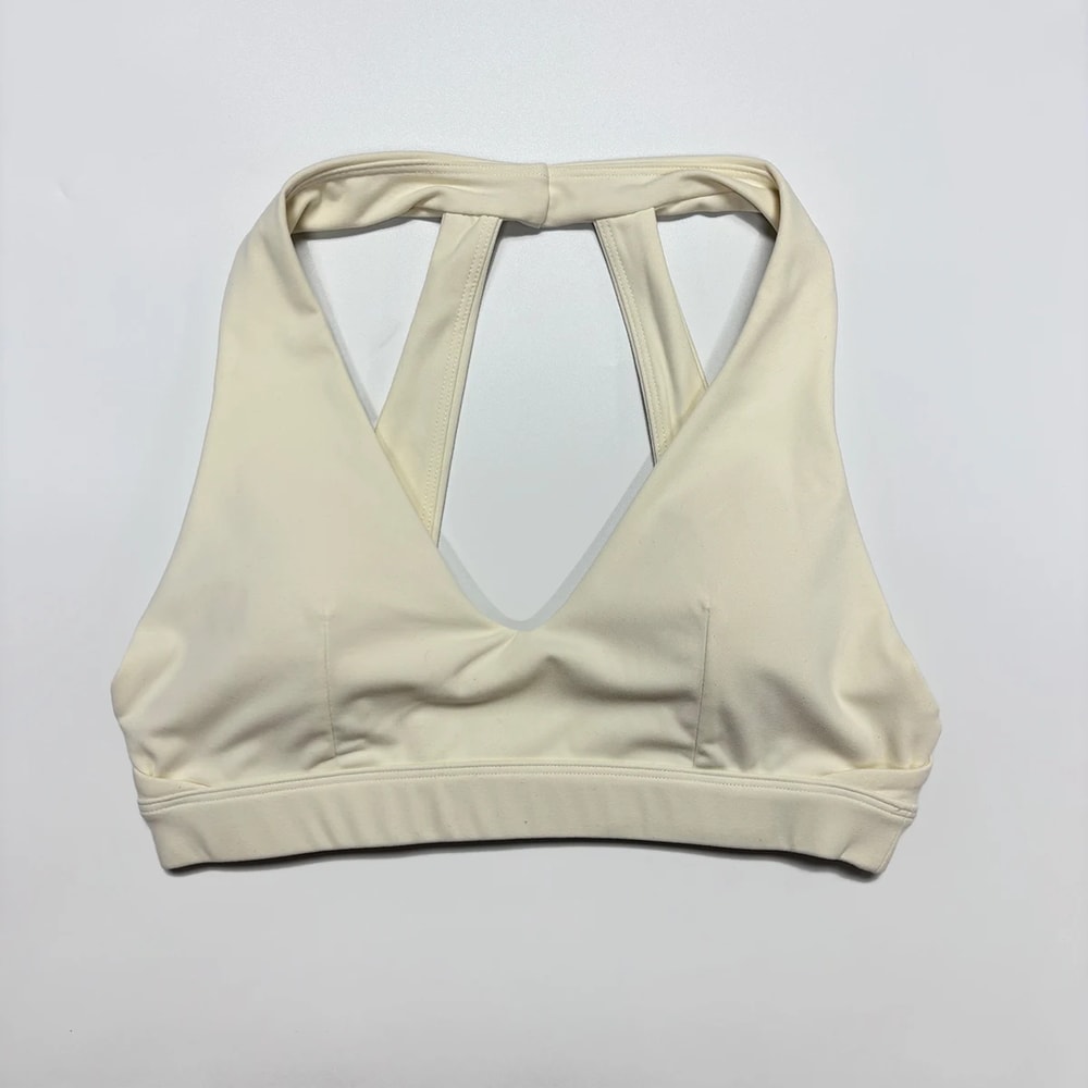 FlexLift Womens Shockproof Sports Bra With Open Back For Yoga Running Gym Workouts 9
