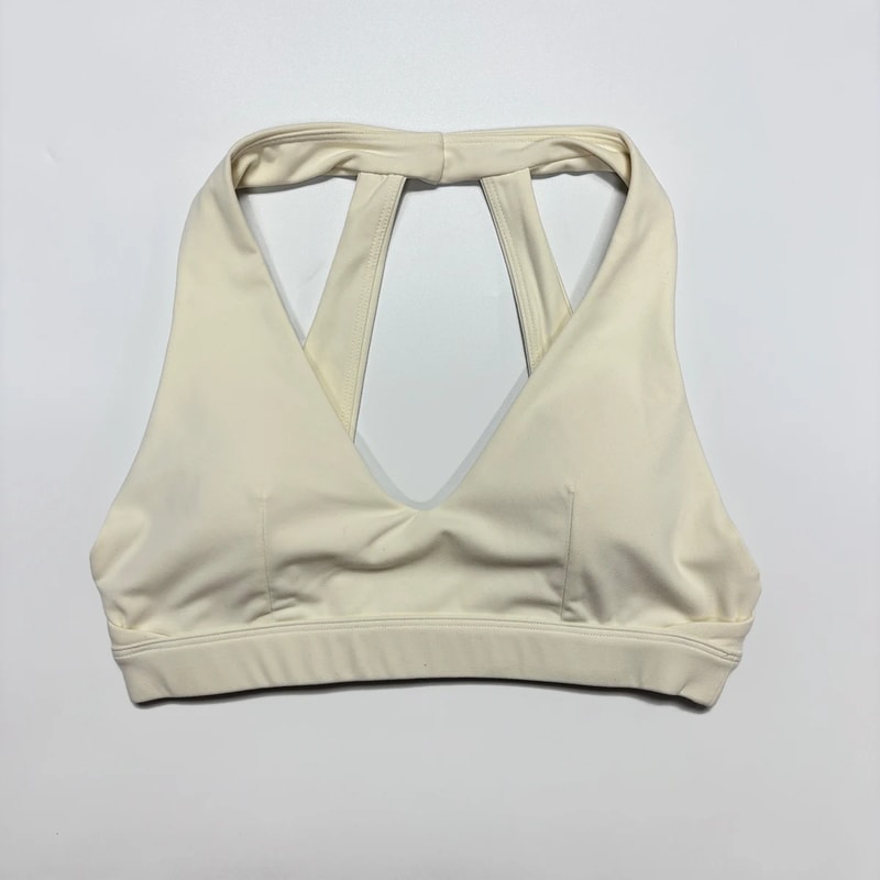 FlexLift Womens Shockproof Sports Bra With Open Back For Yoga Running Gym Workouts 9