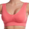 BreatheFit Sports Bra For Women Shockproof Wireless Yoga Bra With Breathable Air Mesh Support 1