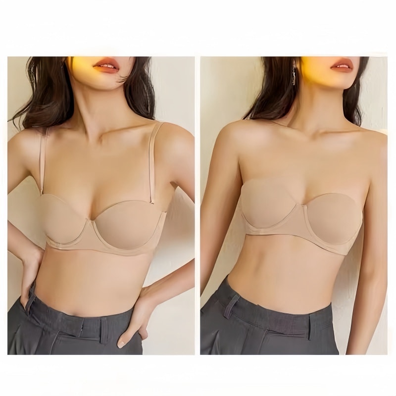 CloudLift Seamless Push Up Bra for Women Wireless Padded Comfort Lingerie