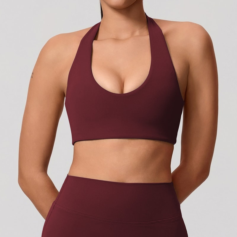 FlexLift Backless Sports Bra For Women Breathable Push Up Yoga And Workout Top 10