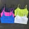 SoftFlex Padded Yoga Sports Bra For Women Lightweight Workout Bra With Spaghetti Straps 0