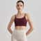 SoftFlex Padded Yoga Sports Bra For Women Lightweight Workout Bra With Spaghetti Straps 1