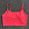 SoftFlex Padded Yoga Sports Bra For Women Lightweight Workout Bra With Spaghetti Straps 8