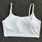SoftFlex Padded Yoga Sports Bra For Women Lightweight Workout Bra With Spaghetti Straps 14
