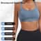 FlexLift High Impact Sports Bra For Women With Criss Cross Back And Padded Support 2