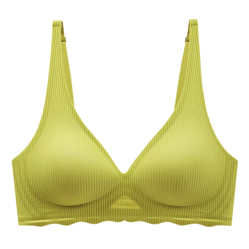 Seamless Deep V Push Up Bralette Wireless Comfort Bra For Everyday Support 8