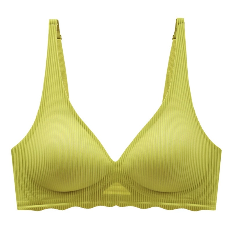 Seamless Deep V Push Up Bralette Wireless Comfort Bra For Everyday Support 8