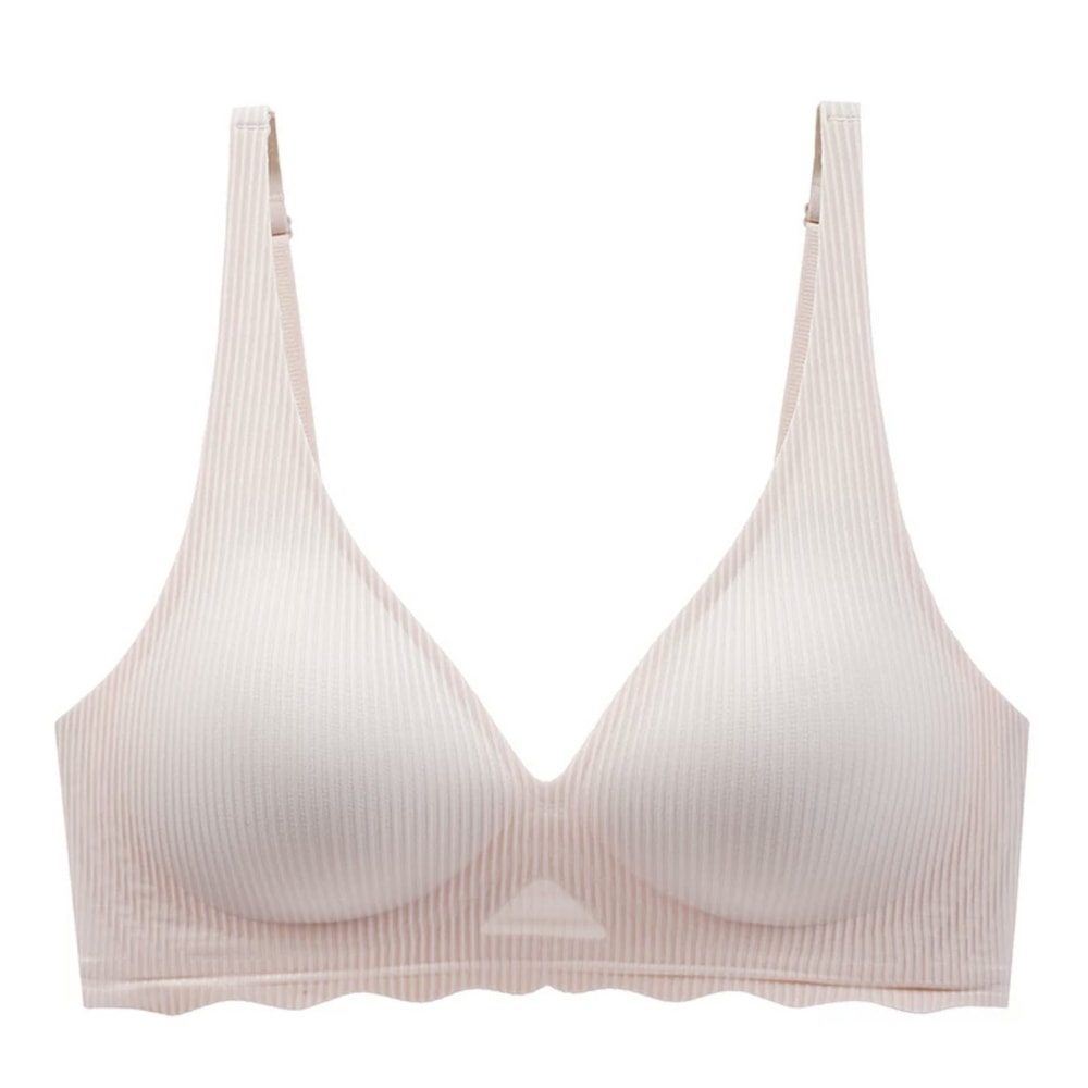 Seamless Deep V Push Up Bralette Wireless Comfort Bra For Everyday Support 7