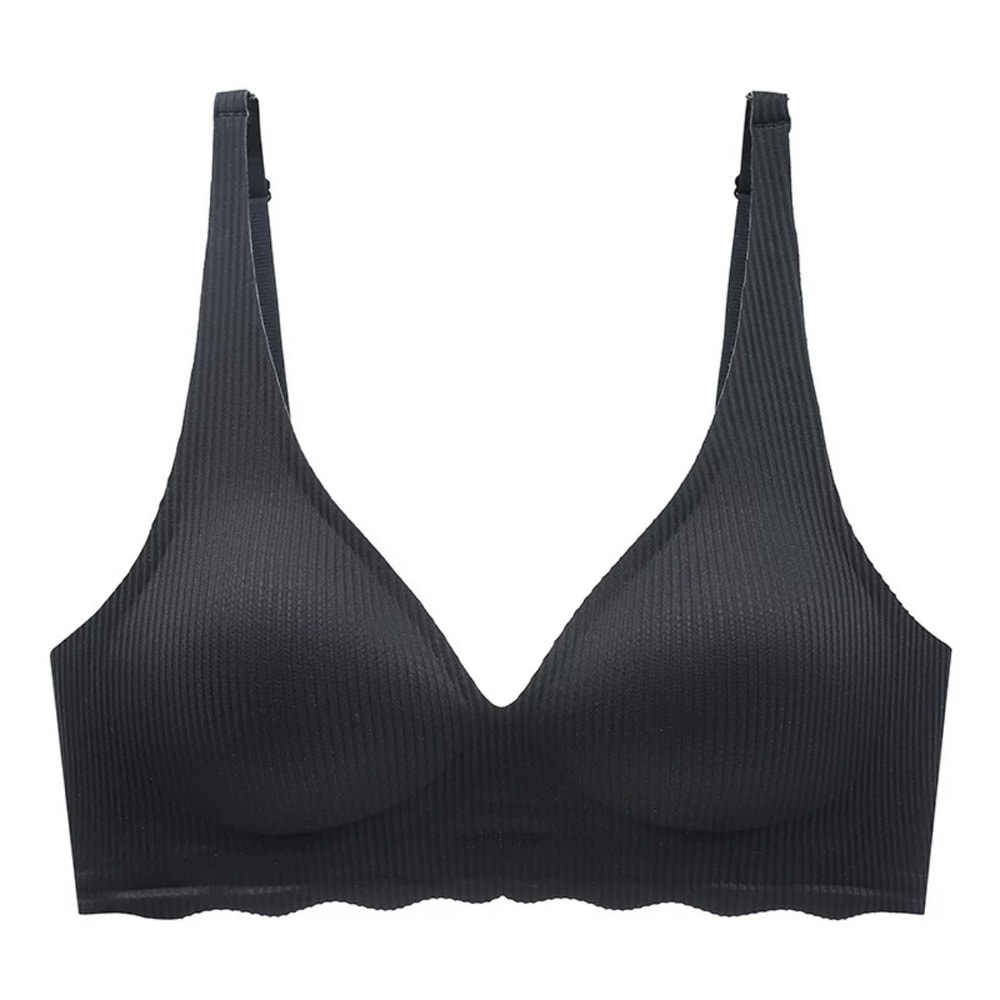 Seamless Deep V Push Up Bralette Wireless Comfort Bra For Everyday Support 9