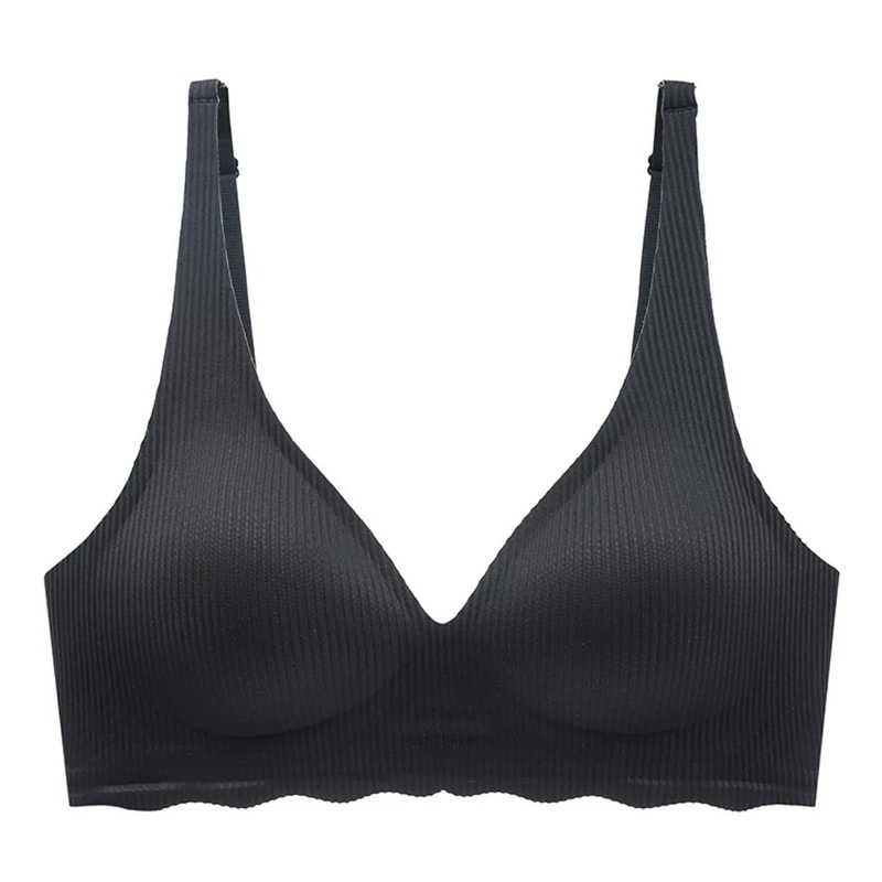 Seamless Deep V Push Up Bralette Wireless Comfort Bra For Everyday Support 9