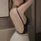 Deep U Plunge Invisible Bra for Backless Dresses Push Up Strapless Support
