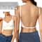 Deep U Plunge Invisible Bra for Backless Dresses Push Up Strapless Support