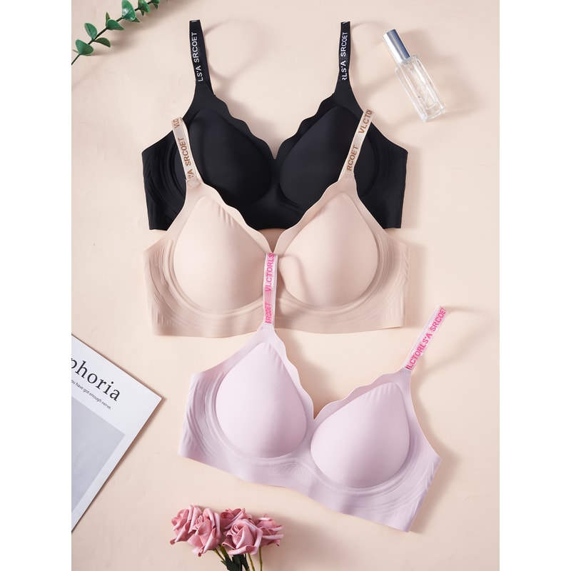CloudSoft Seamless Wireless Bralette for Women Comfortable Everyday Support Bra