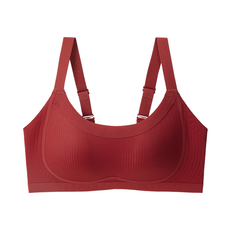 FallSweet Seamless Wireless Push Up Bra For Women Soft Full Coverage Comfort Bralette 4