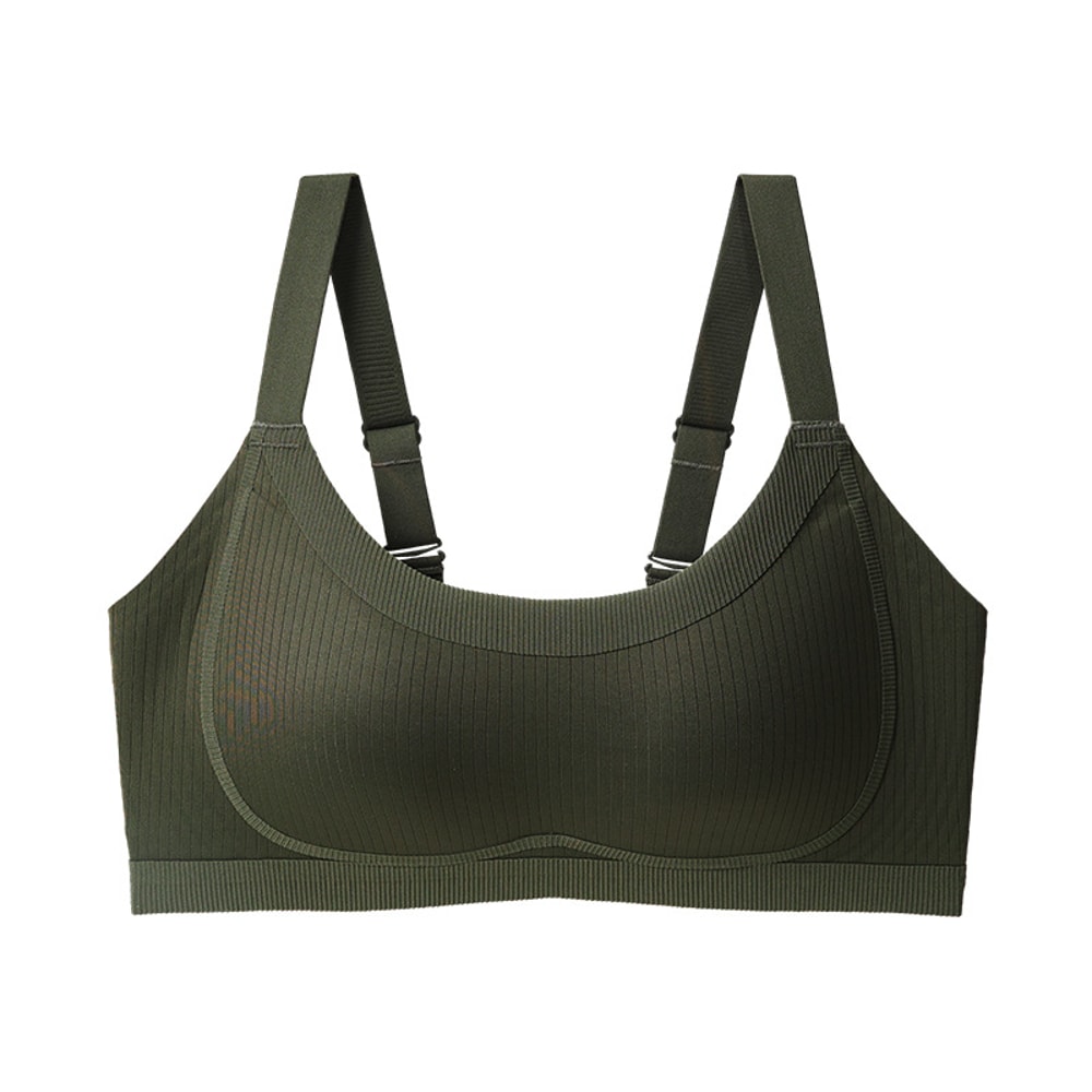 FallSweet Seamless Wireless Push Up Bra For Women Soft Full Coverage Comfort Bralette 7