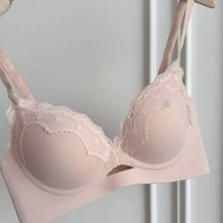 french lace push up bralette for women soft wireless comfort bra