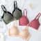 SilkSoft Seamless Push Up Bra Wireless Comfort Bralette for Everyday Support