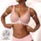Deep V Jelly Lift Wireless Bra – Seamless Push Up Support Bra for Everyday Comfort