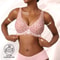 Deep V Jelly Lift Wireless Bra – Seamless Push Up Support Bra for Everyday Comfort