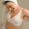 Seamless Wireless Push Up Bra for Women Soft Lift V Neck Bralette