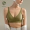 Seamless Wireless Push Up Bra for Women Soft Lift V Neck Bralette