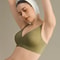 Seamless Wireless Push Up Bra for Women Soft Lift V Neck Bralette