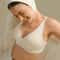 Seamless Wireless Push Up Bra for Women Soft Lift V Neck Bralette