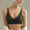 Seamless Wireless Push Up Bra for Women Soft Lift V Neck Bralette
