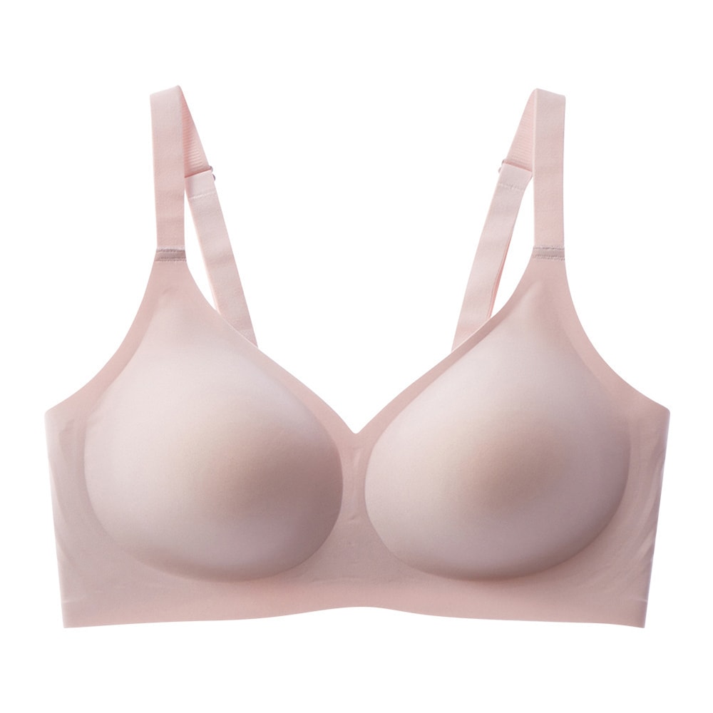 ComfortLift Deep V Wireless Bra Seamless Push Up TShirt Bra With Adjustable Straps 5