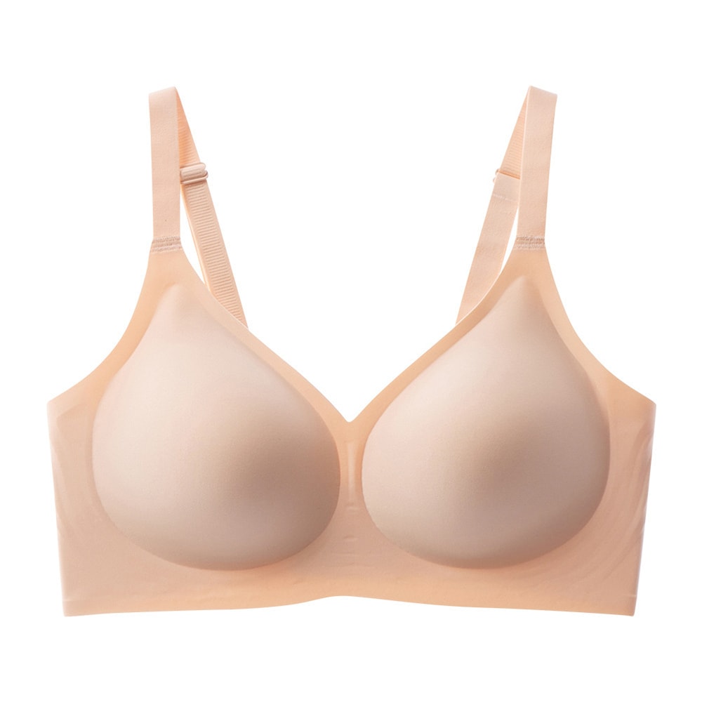 ComfortLift Deep V Wireless Bra Seamless Push Up TShirt Bra With Adjustable Straps 6