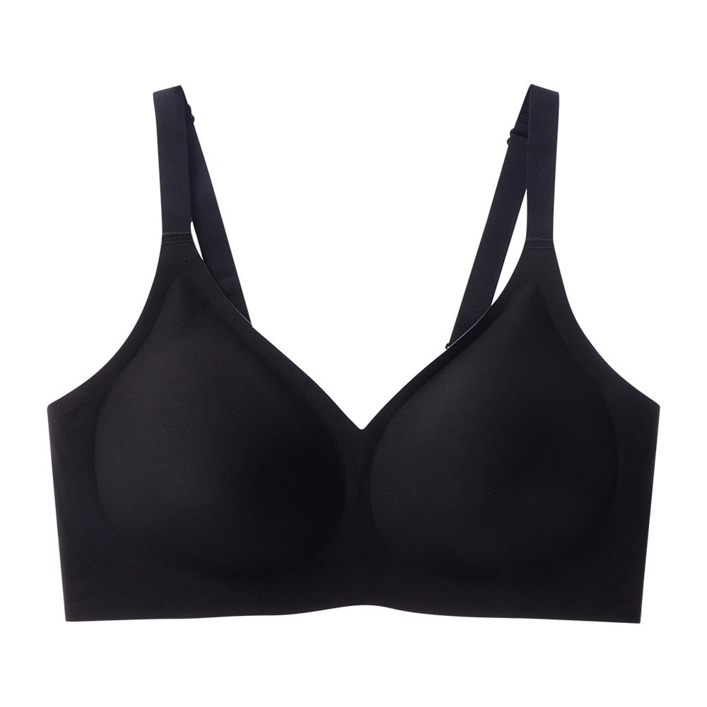 ComfortLift Deep V Wireless Bra Seamless Push Up TShirt Bra With Adjustable Straps 9