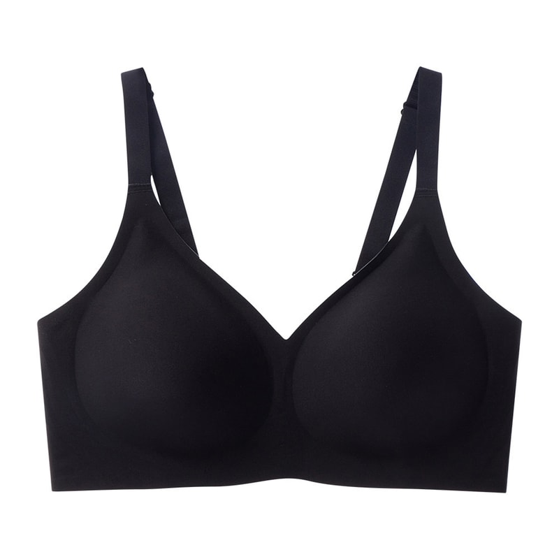 ComfortLift Deep V Wireless Bra Seamless Push Up TShirt Bra With Adjustable Straps 9