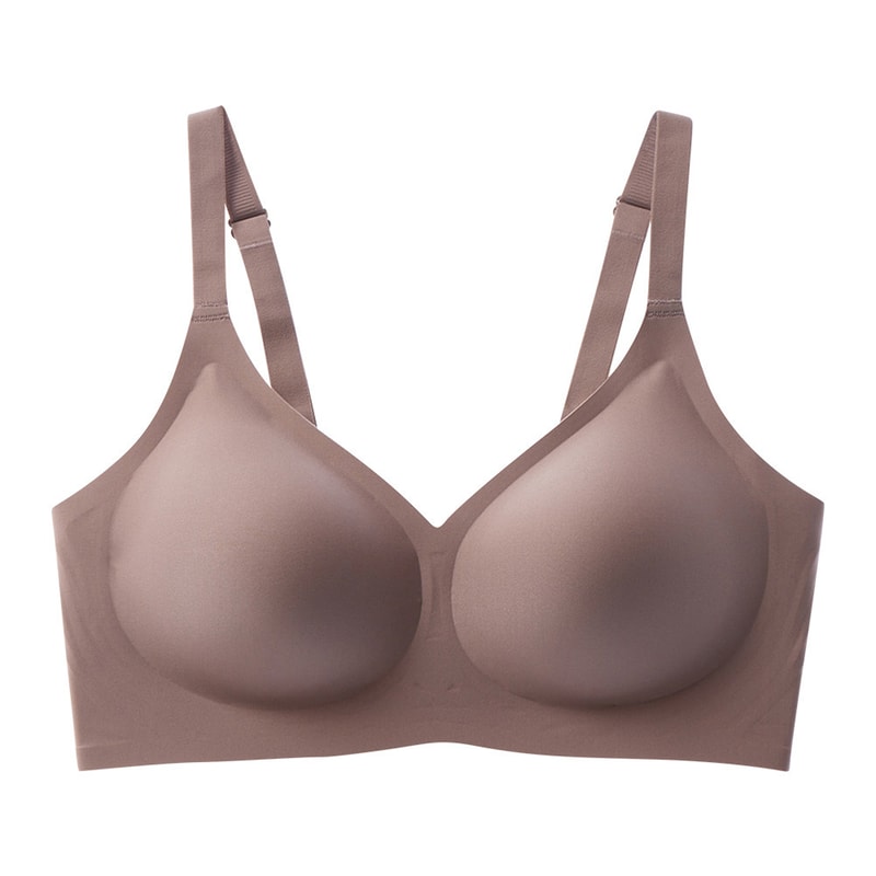 ComfortLift Deep V Wireless Bra Seamless Push Up TShirt Bra With Adjustable Straps 10