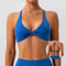 FlexCurve Cross Back Sports Bra For Women Yoga And Workout Support 0