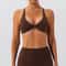 FlexCurve Cross Back Sports Bra For Women Yoga And Workout Support 8