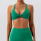 FlexCurve Cross Back Sports Bra For Women Yoga And Workout Support 9