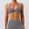 FlexCurve Cross Back Sports Bra For Women Yoga And Workout Support 11
