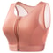 CurveFlex Front Zip Longline Sports Bra Tank For Plus Size Women 5