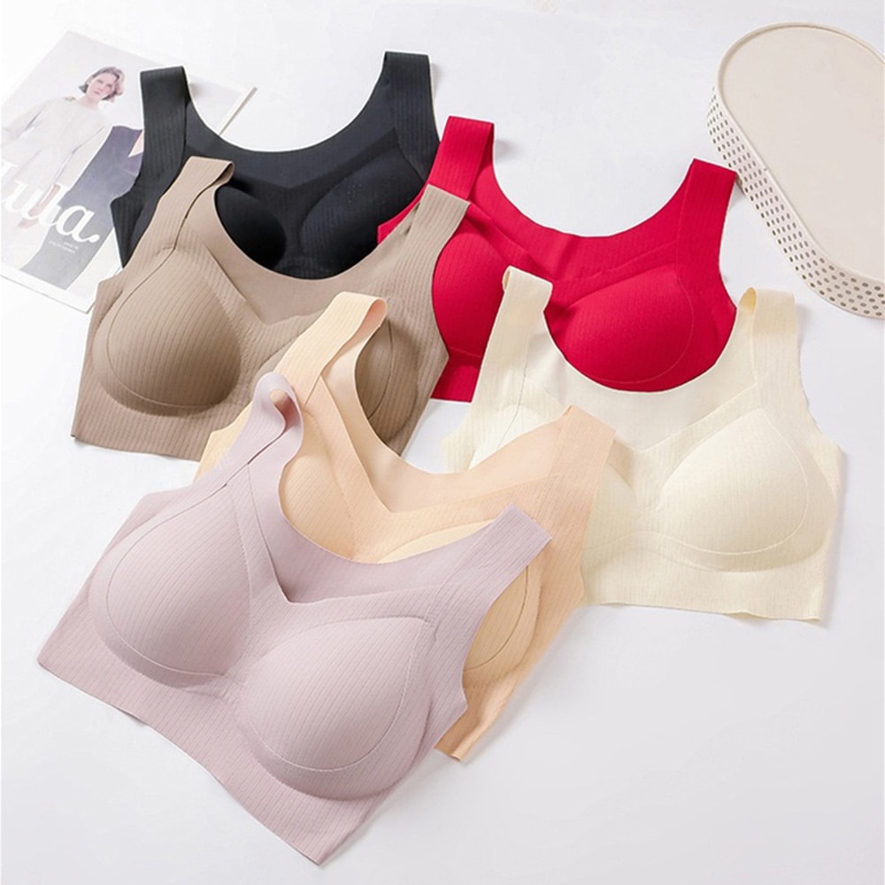 CloudSoft Seamless Sleep Bra for Women Wireless Comfort Sports Vest