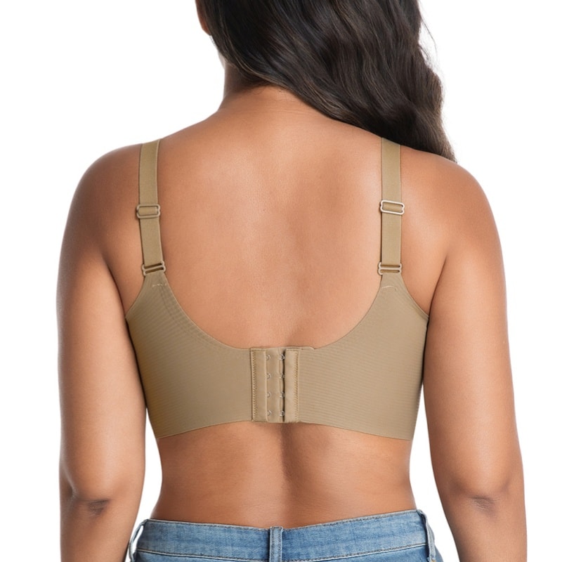 Seamless Push Up Comfort Bra for Women Plus Size Wireless Support Bralette