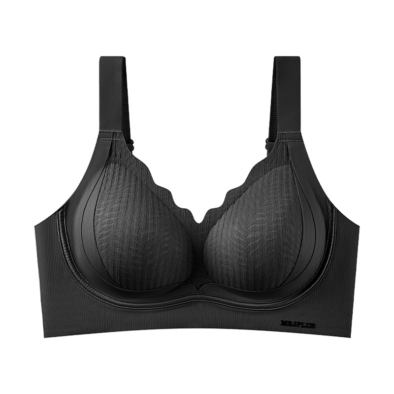 FallSweet Seamless Wireless Push Up Bra For Women Plus Size Soft Support Bralette 7