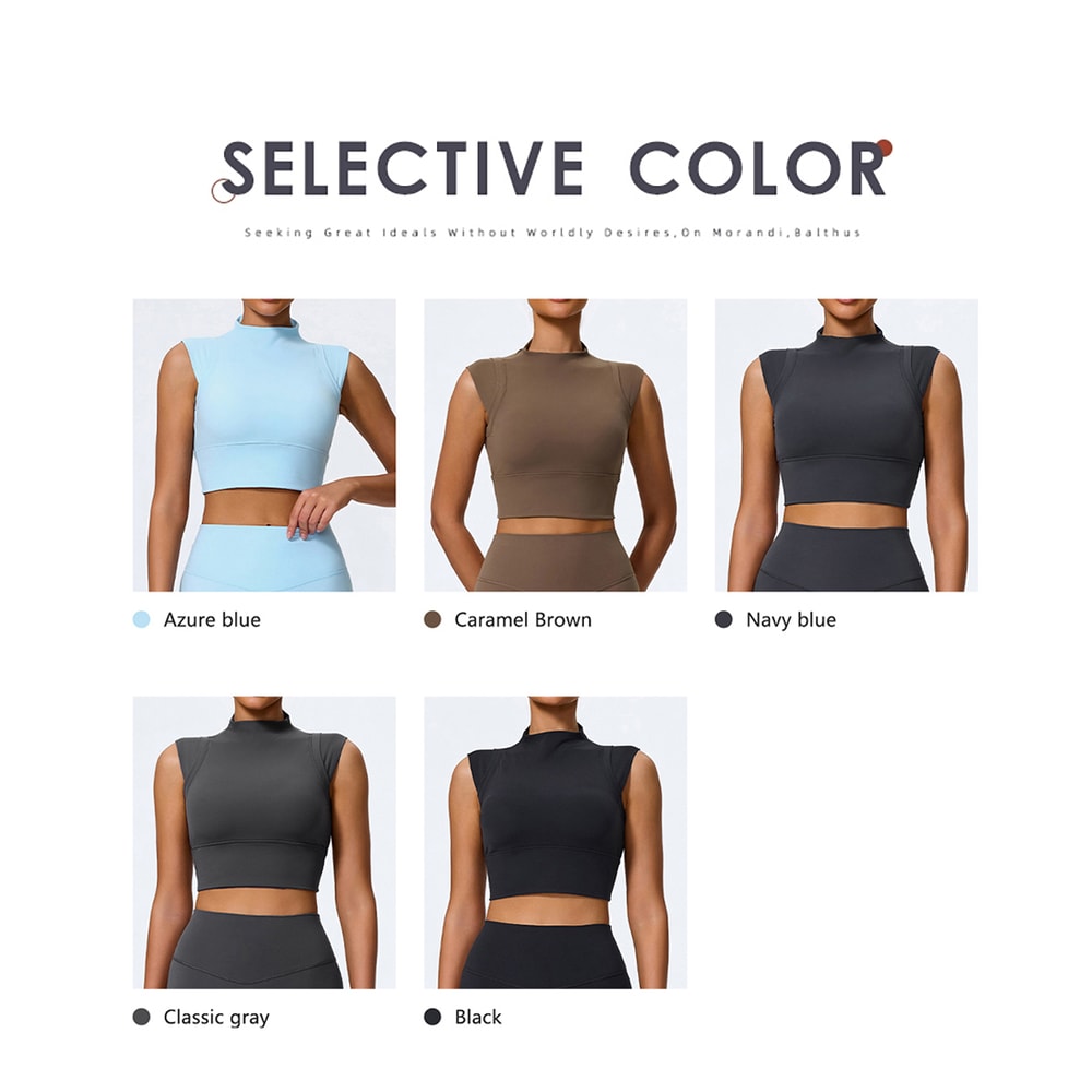 FlexLift High Impact Sports Bra For Women Push Up Yoga Crop Top With Shockproof Support 2