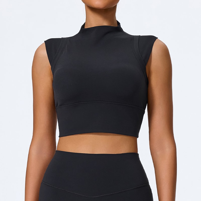 FlexLift High Impact Sports Bra For Women Push Up Yoga Crop Top With Shockproof Support 7
